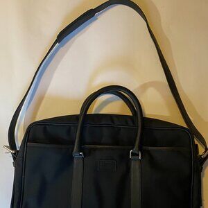 Vintage Coach black briefcase in perfect condition